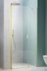 Radaway Nes Brushed Light Gold Dws Drzwi wnękowe 140cm lewe szczotkowane jasne złoto szkło przejrzyste 10028140-98-01L